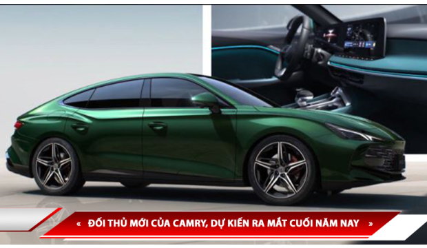 ĐỐI THỦ MỚI CỦA TOYOTA CAMRY, DỰ KIẾN RA MẮT CUỐI NĂM NAY